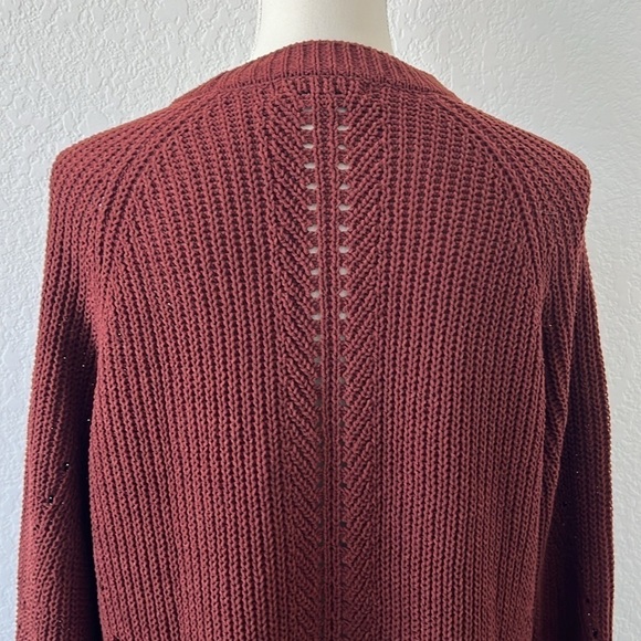 NWOT Anna Pointelle Detail Cardigan - Picture 6 of 11